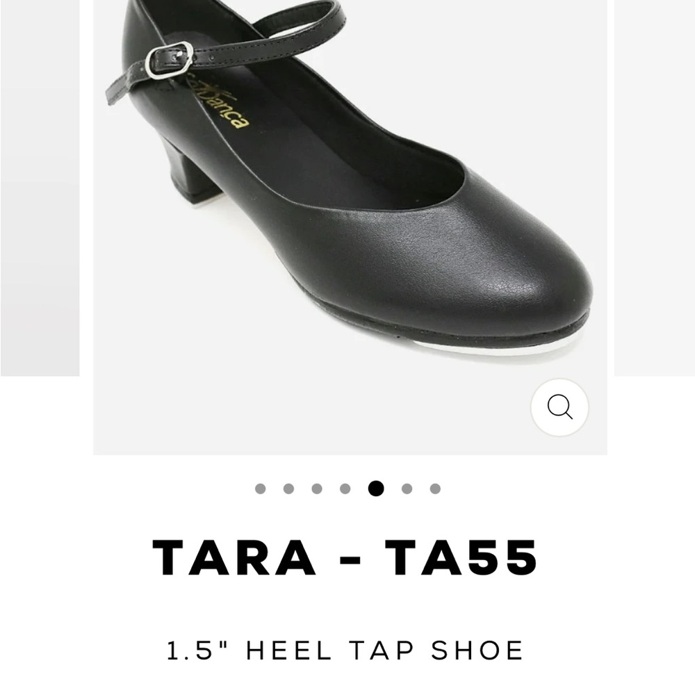 So Danca Tara TA55 shoes‎ black 1.5” heels